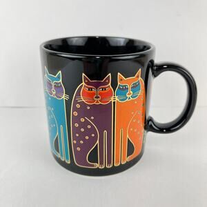 Laurel Burch Siamese Cats Coffee Tea Mug Cat Lady